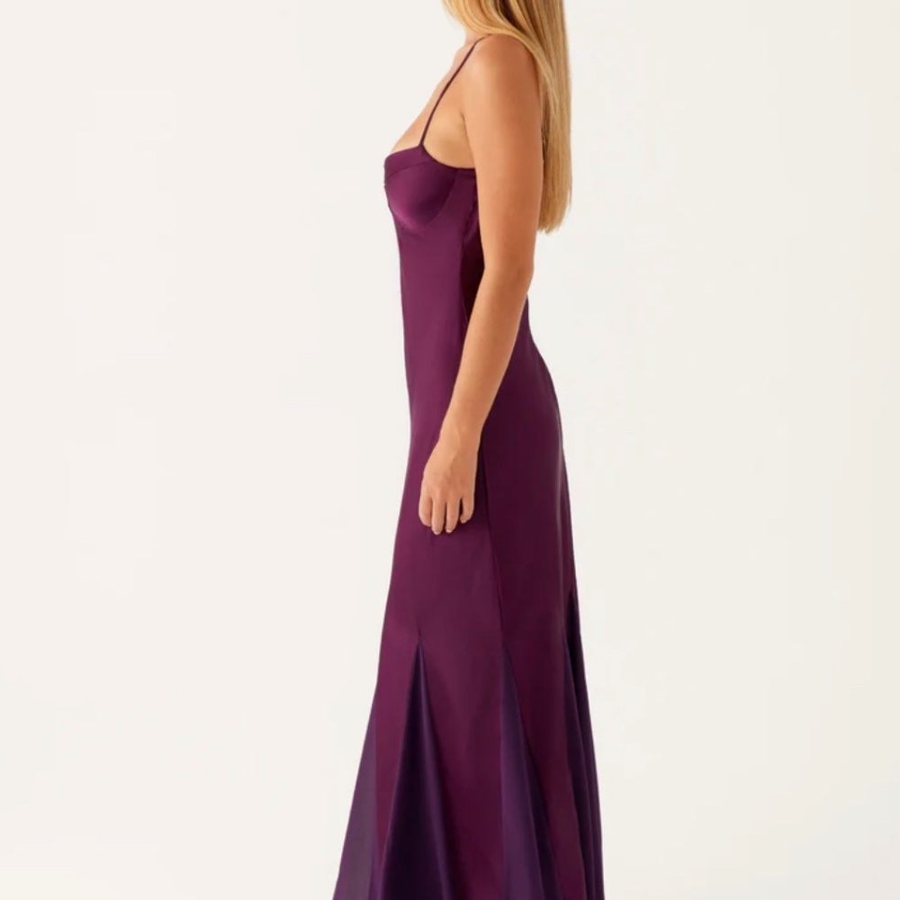 NWT Peppermayo Exclusive - Ravello Maxi Dress - Mulberry Size 4 - Picture 5 of 8